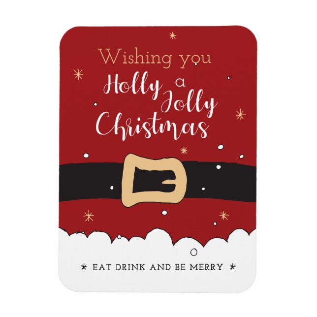 Magnet Flexible Prenez un Holly Jolly Christmas (Vertical)