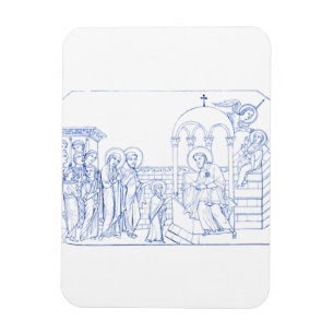Magnet Flexible Présentation de la Bienheureuse Vierge Marie