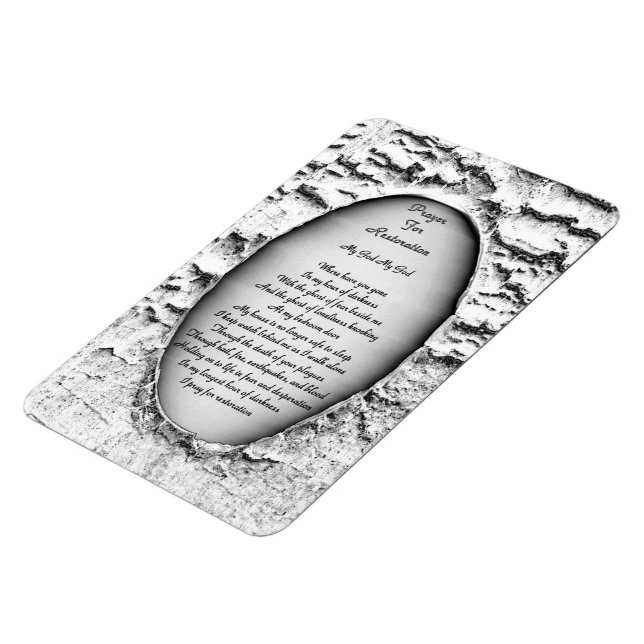 Magnet Flexible Prière Pour La Restauration (Côté Gauche)