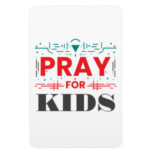 Magnet Flexible Priez pour les enfants