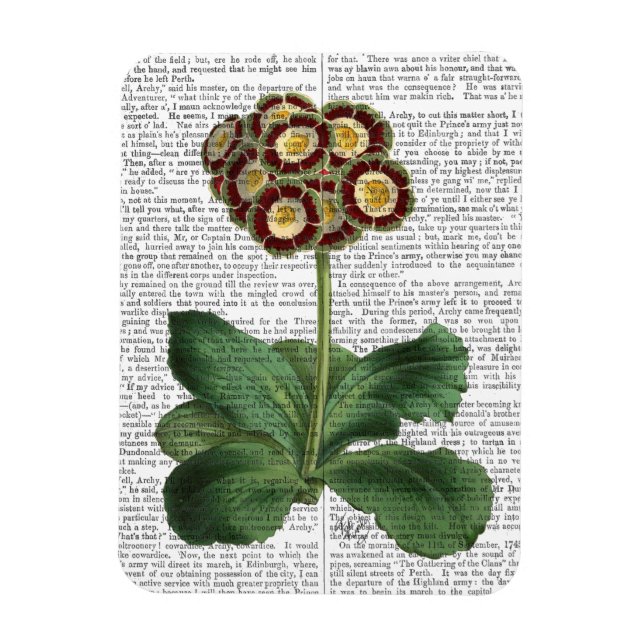 Magnet Flexible Primula Aurium Rouge (Vertical)