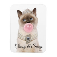 Princesse Chat soufflant de bulle gomme