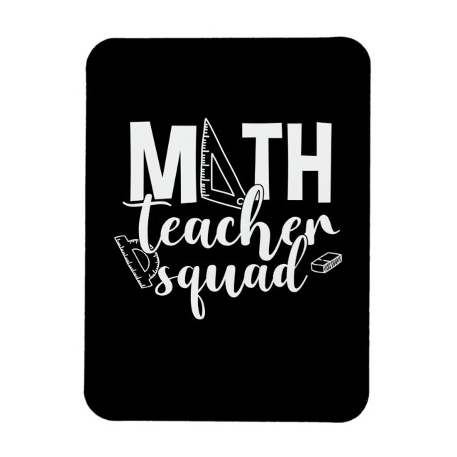 Magnet Flexible Professeur de mathématiques Équipe d'enseignants d (Vertical)