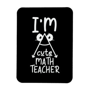 Magnet Flexible Professeur de mathématiques Je suis enseignant de