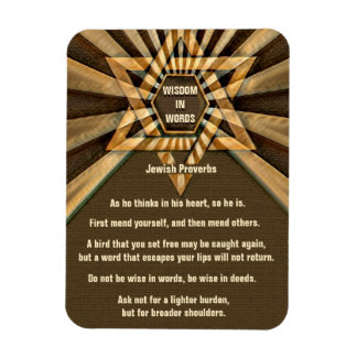 Magnet Flexible Proverbes et citations juifs