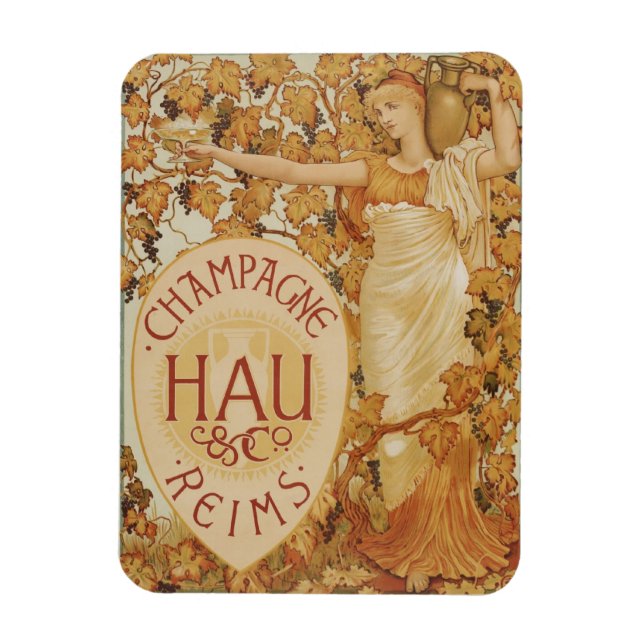 Magnet Flexible Publicité Champagne (Vertical)