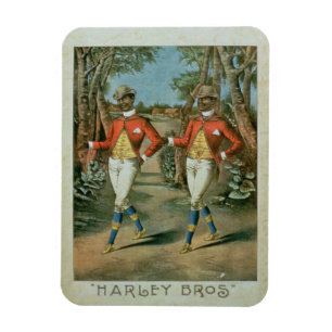 Magnet Flexible Publicité pour les Harley Brothers (couleur li