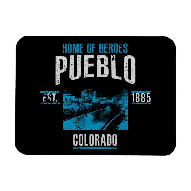 Magnet Flexible Pueblo (Horizontal)