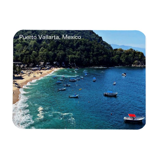 Magnet Flexible Puerto Vallarta, Mexique (Horizontal)