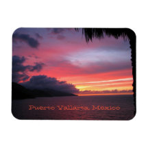 Puerto Vallarta, Mexique aimant coucher de soleil