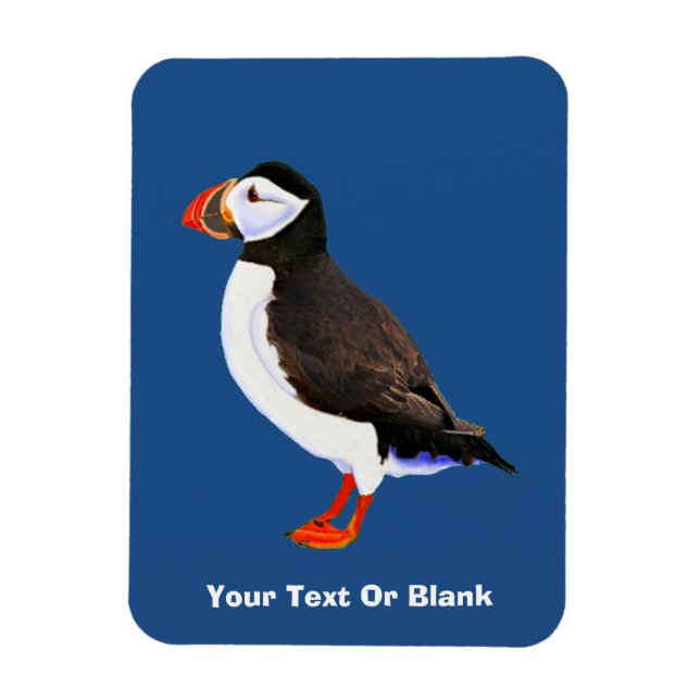 Magnet Flexible Puffin de l'Atlantique (Vertical)