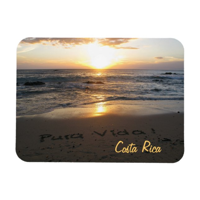 Magnet Flexible Pura Vida Costa Rica (Horizontal)