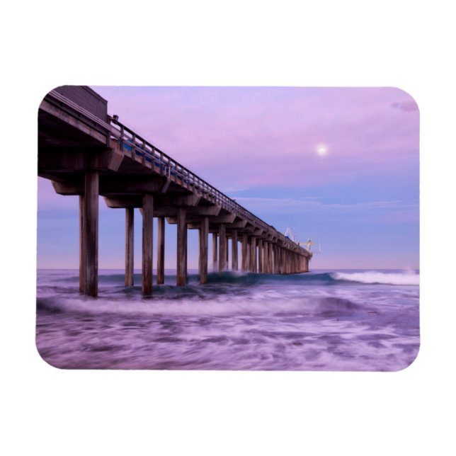 Magnet Flexible Purple dawn over (Horizontal)