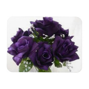 MAGNET FLEXIBLE PURPLE ROSE
