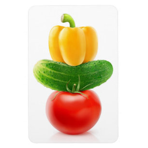 Magnet Flexible Pyramide des légumes frais