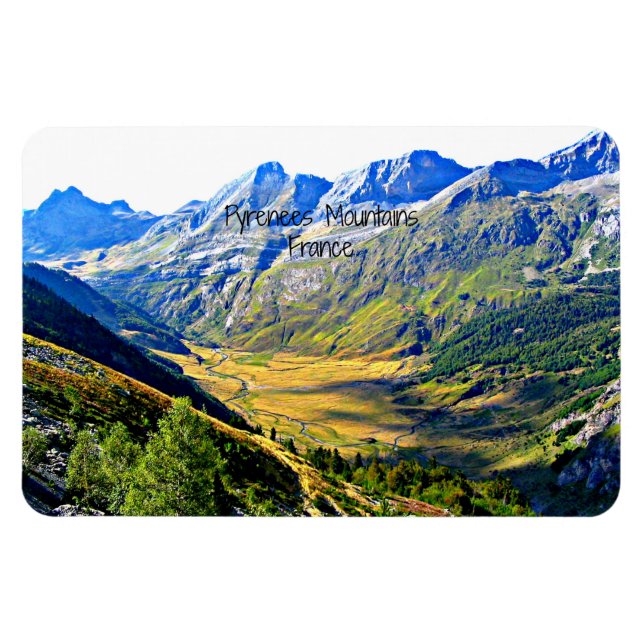 Magnet Flexible Pyrénées, France (Horizontal)