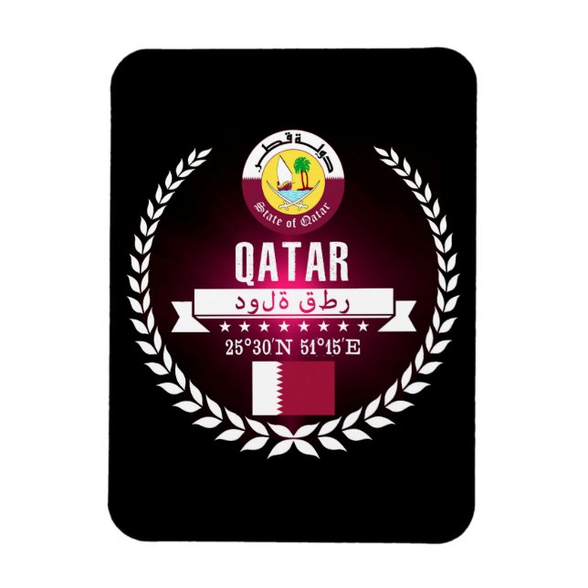 Magnet Flexible Qatar (Vertical)