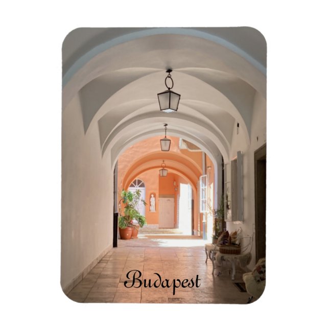 Magnet Flexible Quartier du château - Budapest - Hongrie (Vertical)
