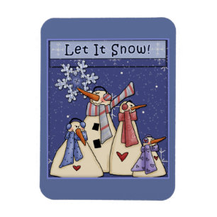 Magnet Flexible Quatre snowboys