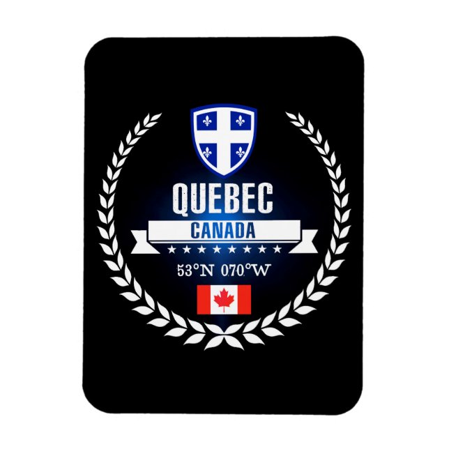Magnet Flexible Québec (Vertical)