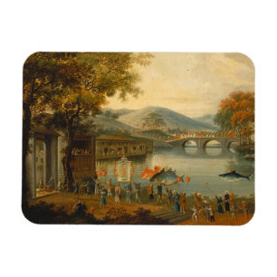 Magnet Flexible Queen Henrietta Maria with sir Jeffrey Hudson,