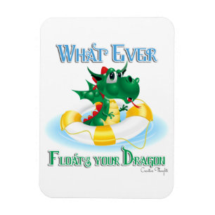 Magnet Flexible Quel Que Soit L'Amusant Qui Flotte Votre Dragon