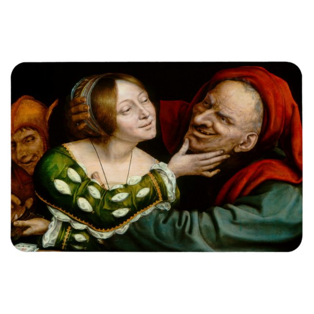 Magnet Flexible Quentin Matsys - Amateurs jumelés (Horizontal)