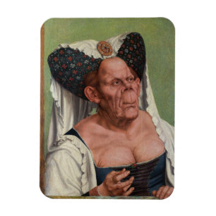 Magnet Flexible Quentin Matsys - Une Vieille Femme Grotesque