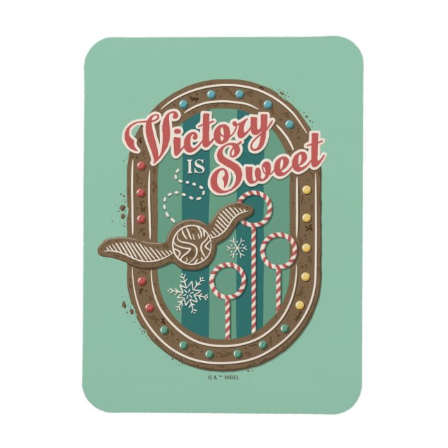 Magnet Flexible QUIDDITCH™ Victory est Sweet Holiday Cookie Graphi (Vertical)