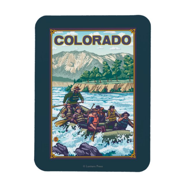 Magnet Flexible Rafting fluvial Colorado (Vertical)