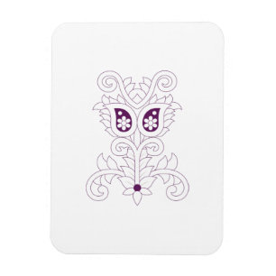 Magnet Flexible Raisin violet, Raisin, Fleur de miel