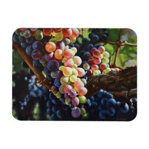 Magnet Flexible Raisins d'abondance pour les amateurs de vin et le