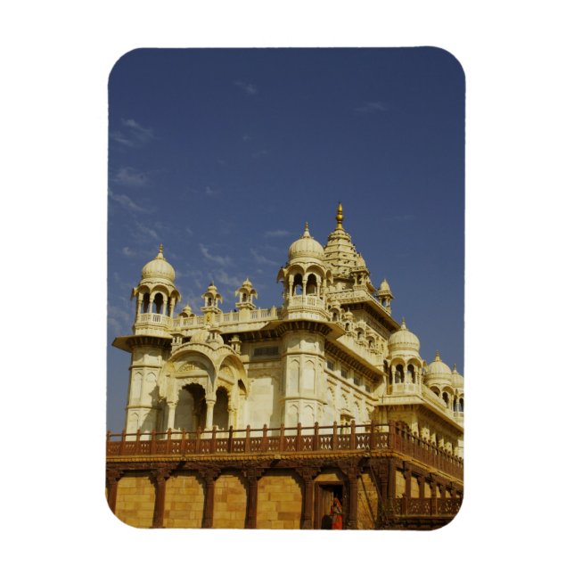 Magnet Flexible Rajasthan, Inde Une femme debout et accienne (Vertical)