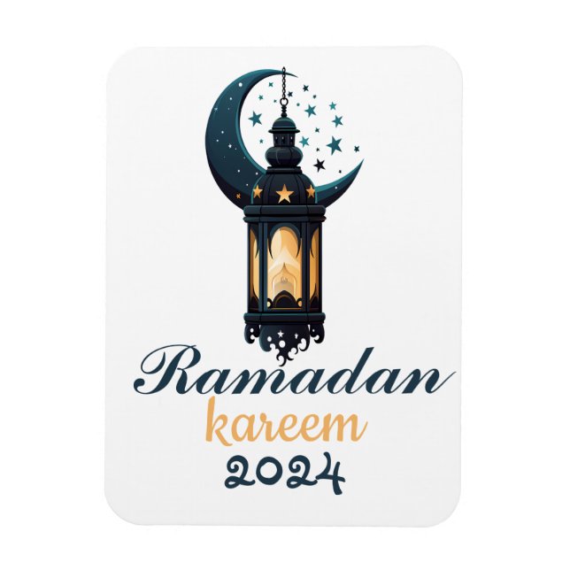 Magnet Flexible Ramadan Kareem Moubarak ramadan 2024 (Vertical)