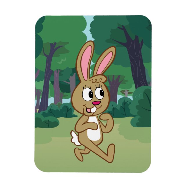 Magnet Flexible Ranger Rick | Becky Hare (Vertical)