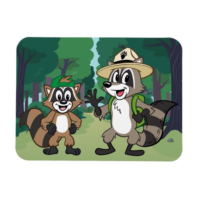 Magnet Flexible Ranger Rick | Ranger Rick & Ricky (Horizontal)