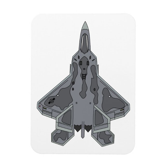 Magnet Flexible Rapteur F-22 (Vertical)