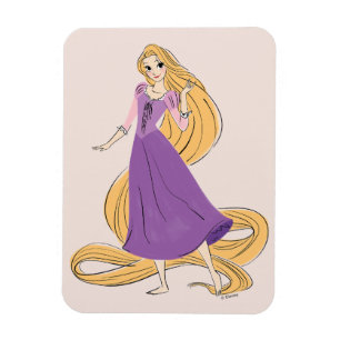 Magnet Flexible Rapunzel en mouvement