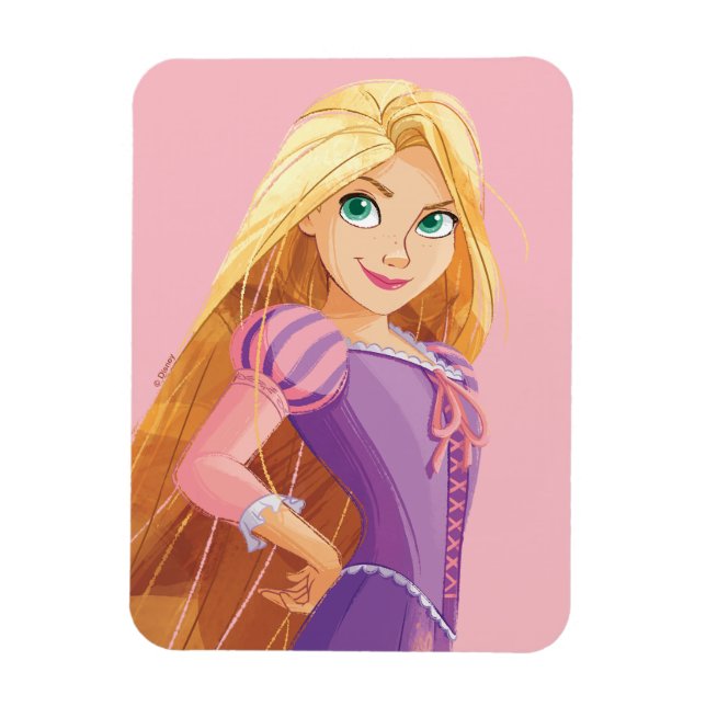 Magnet Flexible Rapunzel intrépide (Vertical)