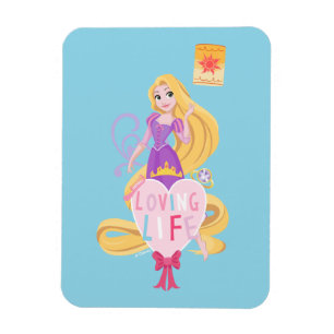 Magnet Flexible Rapunzel  La vie amoureuse