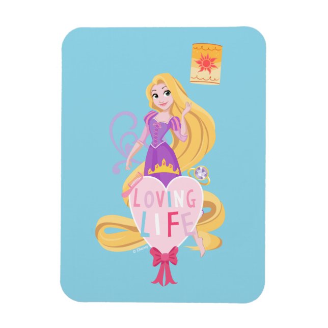 Magnet Flexible Rapunzel | Vie amoureuse (Vertical)