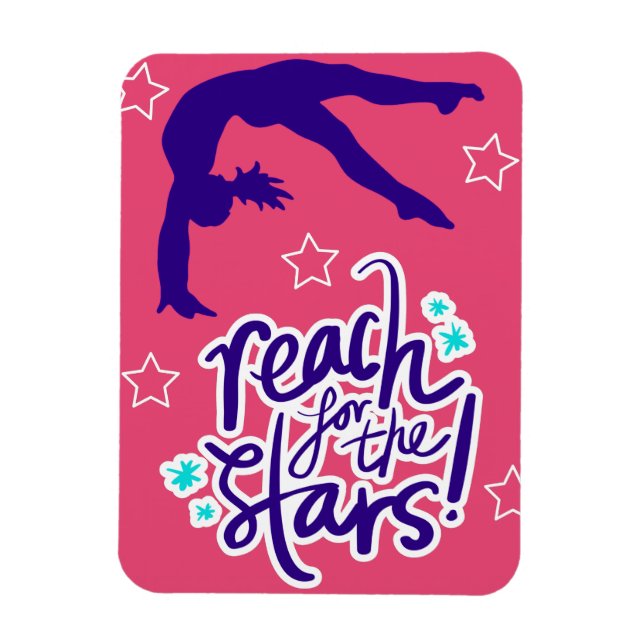 Magnet Flexible Reach for the Stars Gymnastique Tumbling (Vertical)