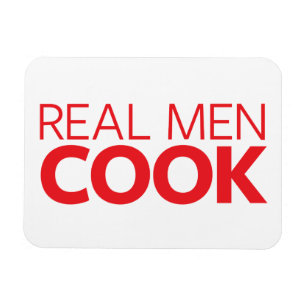 Magnet Flexible Real Men Cook