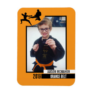 Magnet Flexible Réalisation de la ceinture Karate Aimant photo fle