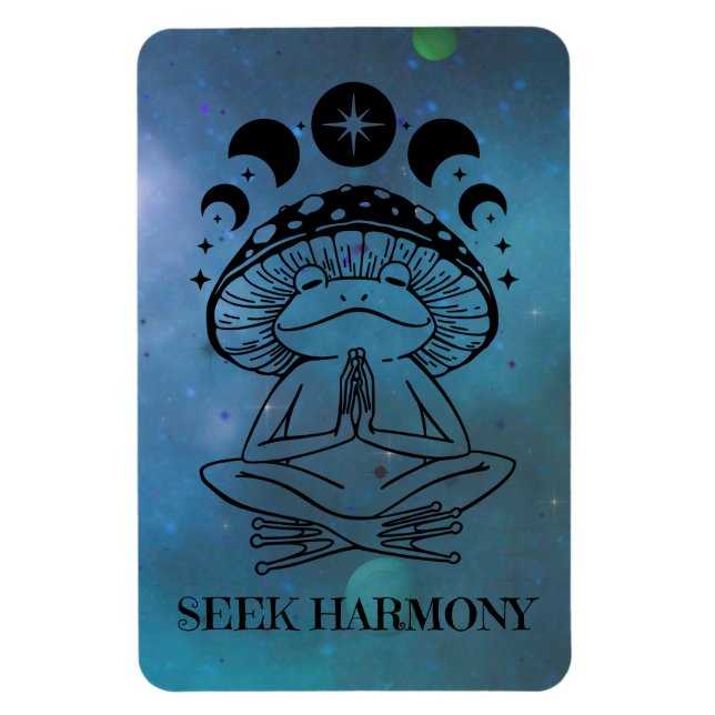 Magnet Flexible Rechercher Harmonie Zen Frog (Vertical)