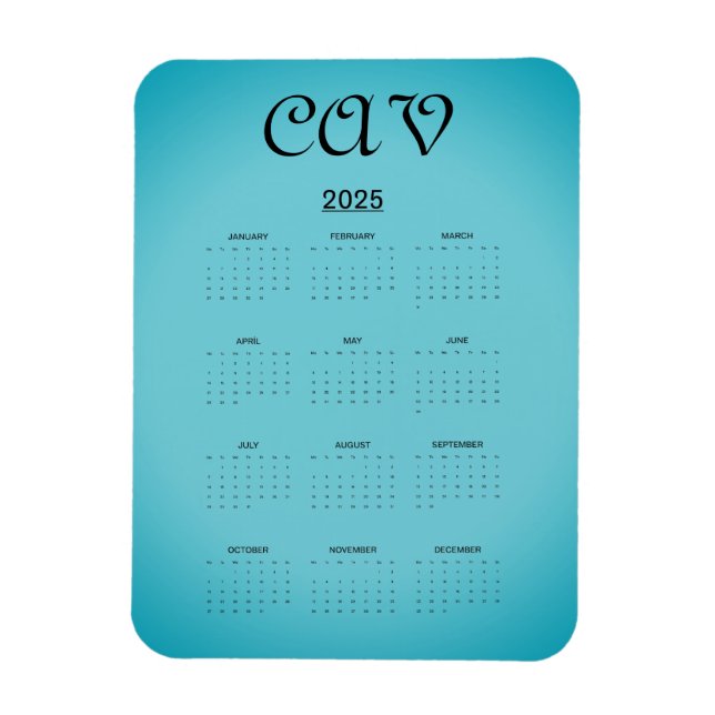 Magnet Flexible Recoleta Cornflower Bleu (Vertical)