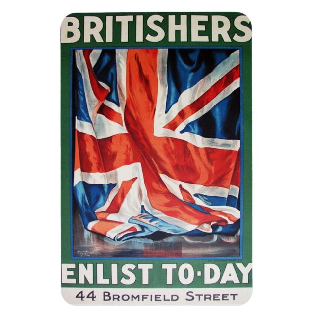 Magnet Flexible recrutement de britistes (Vertical)