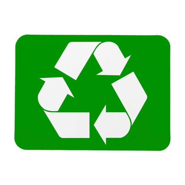 Magnet Flexible Recycler l'aimant Premium (Horizontal)