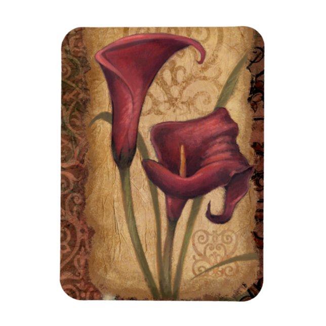 Magnet Flexible Red Tulips (Vertical)