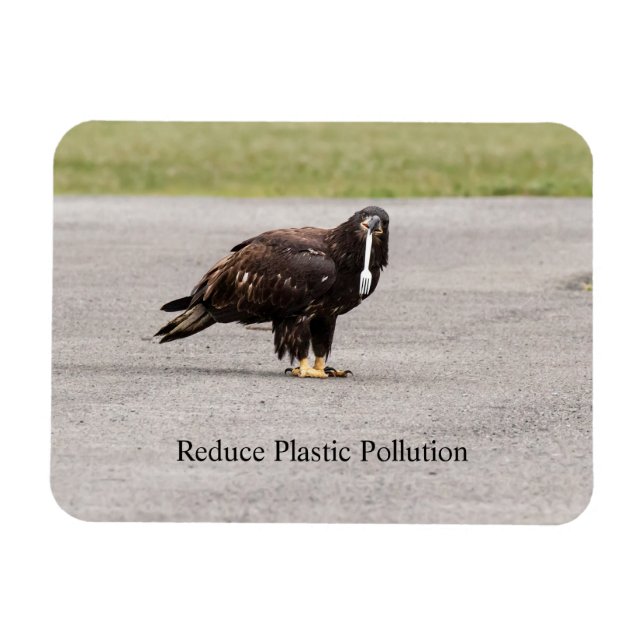 Magnet Flexible Réduire La Pollution Plastique (Horizontal)